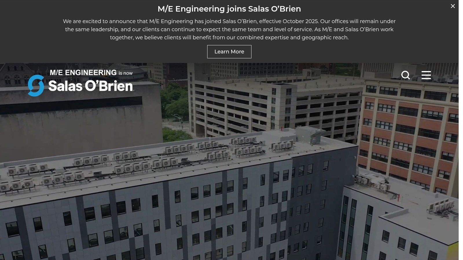 M/E Engineering, now part of Salas O'Brien